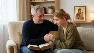 Молитва, чтобы помириться с отцом: тексты, святые и советы