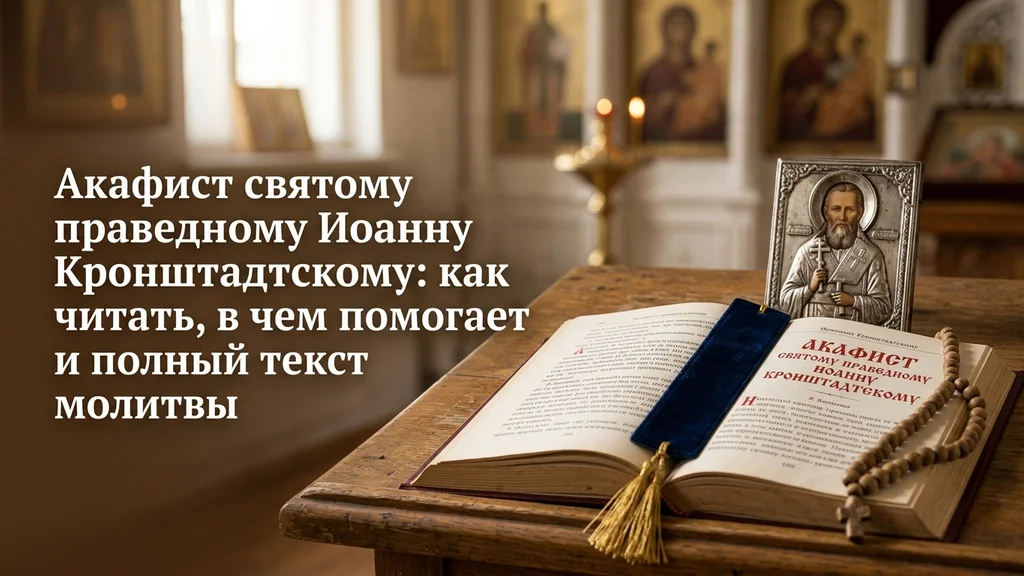 Акафист святому праведному Иоанну Кронштадтскому: как читать, в чем помогает и полный текст молитвы