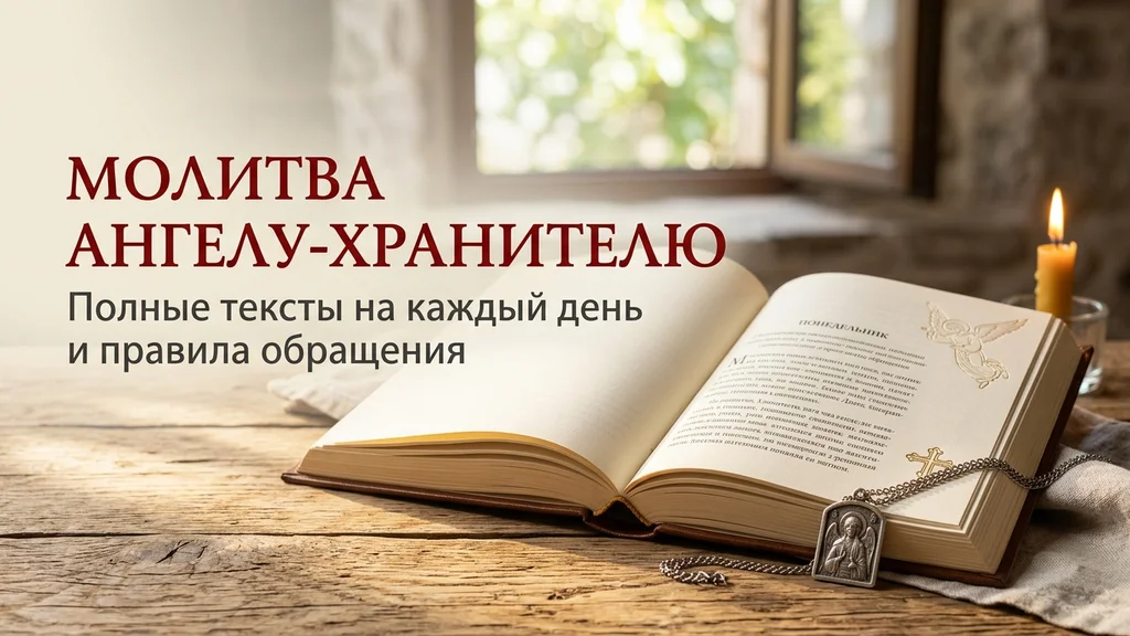 Молитва Ангелу-Хранителю: Полные тексты на каждый день и правила обращения