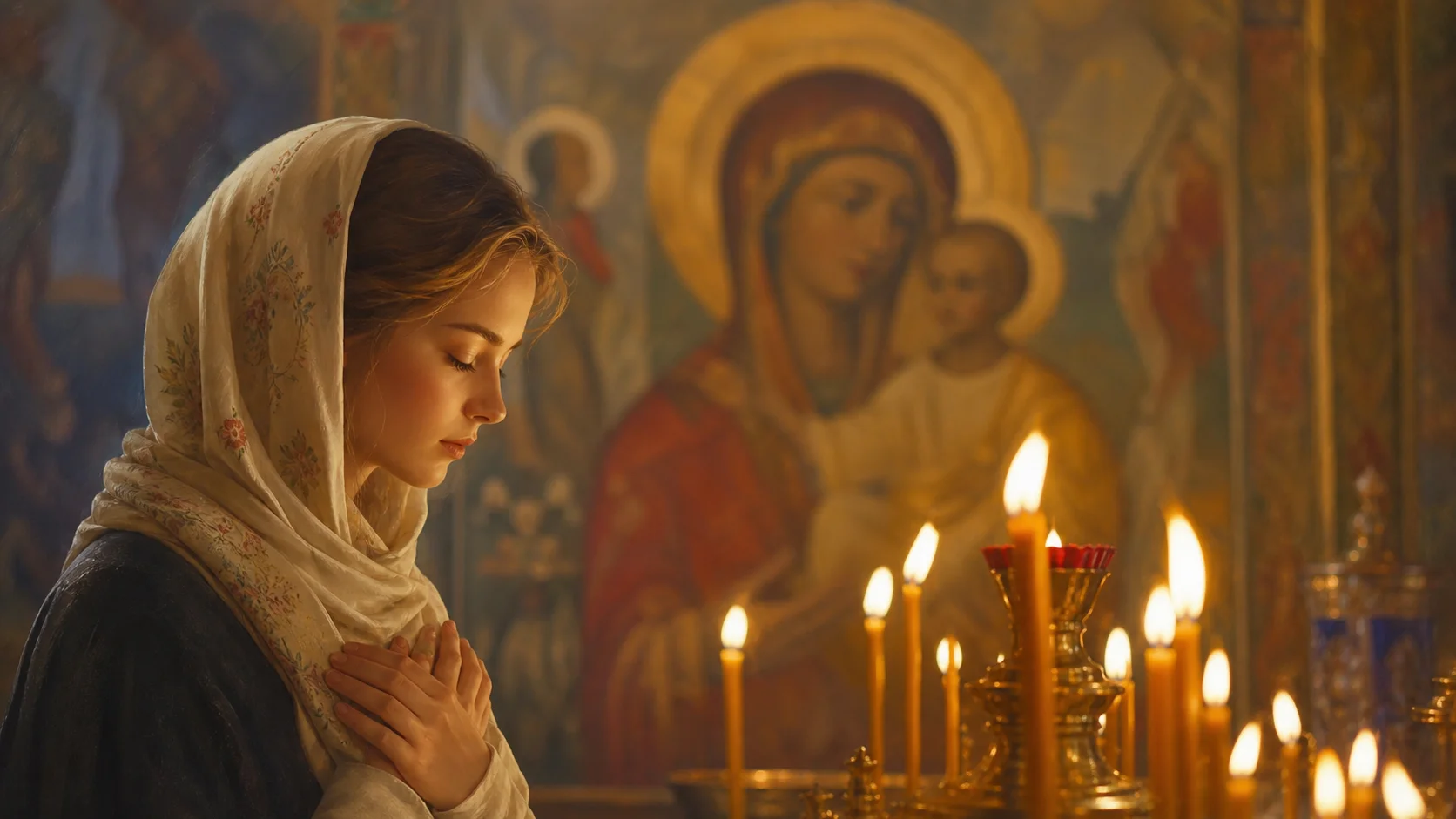 Храм со свечами
