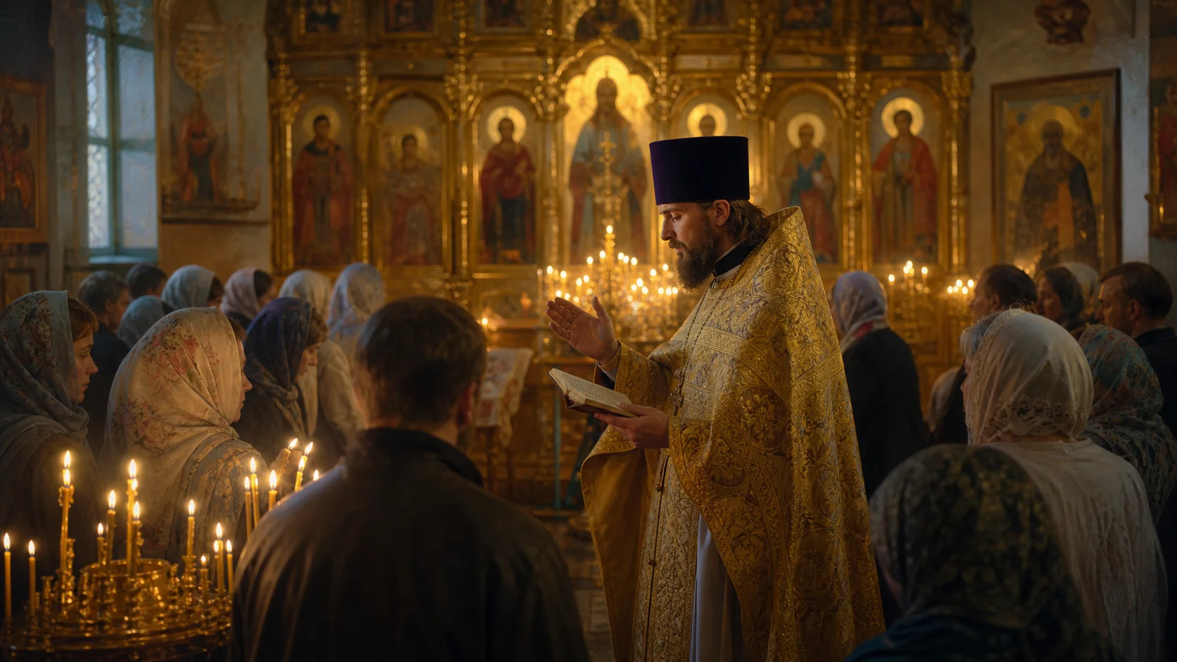 Молебен о здравии ребёнка в православном храме