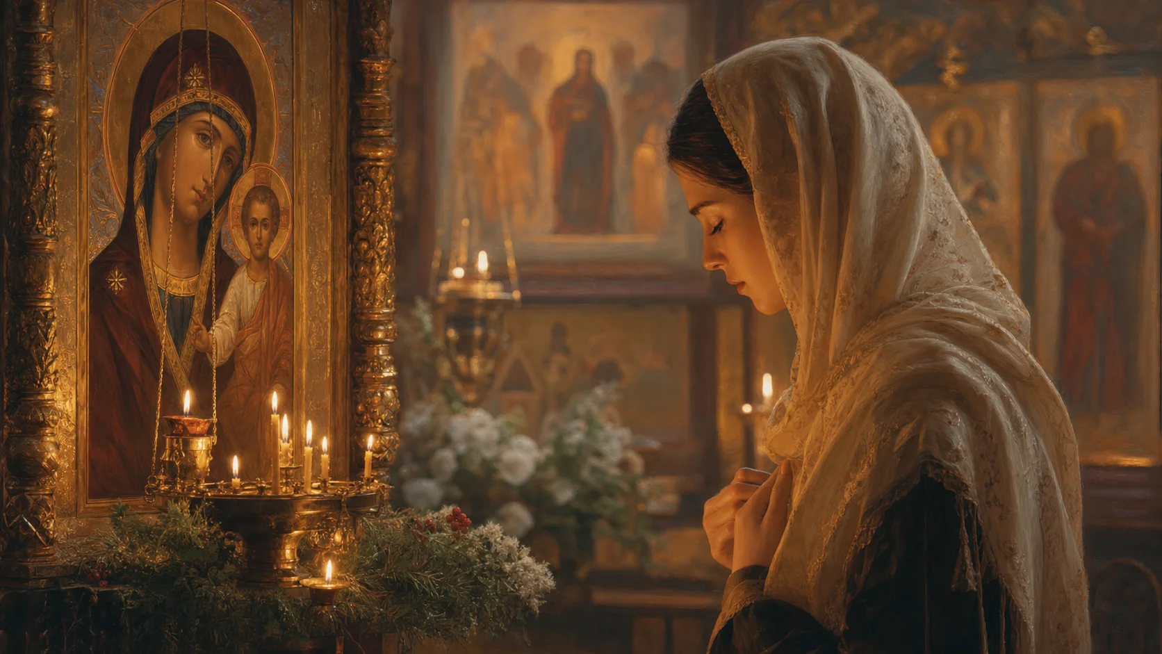Православная молитва перед иконой